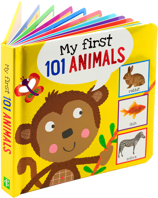 I'm Learning My First 101 Animals! Board Book